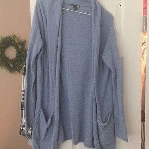 H&M blue cardigan